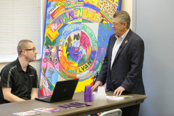 Senator Jim Brewster hosted a special enrollment event on December 2 to help people sign up for health insurance through the ACA marketplace.