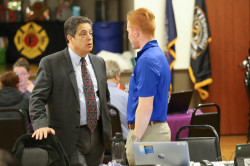 Senator Jay Costa hosts his second ACA enrollment event at the Pittsburgh Fire Fighters Union Hall on December 9, 2019.