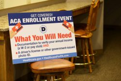 Senator Pam Iovino Hosts an Affordable Care Act Enrollment Event on November 14, 2019.