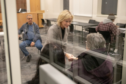 Senator Maria Collett hosts an Affordable Care Act Enrollment event on December 5, 2019 at the Hatfield Borough Building.
