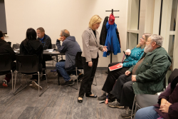 Senator Maria Collett hosts an Affordable Care Act Enrollment event on December 5, 2019 at the Hatfield Borough Building.